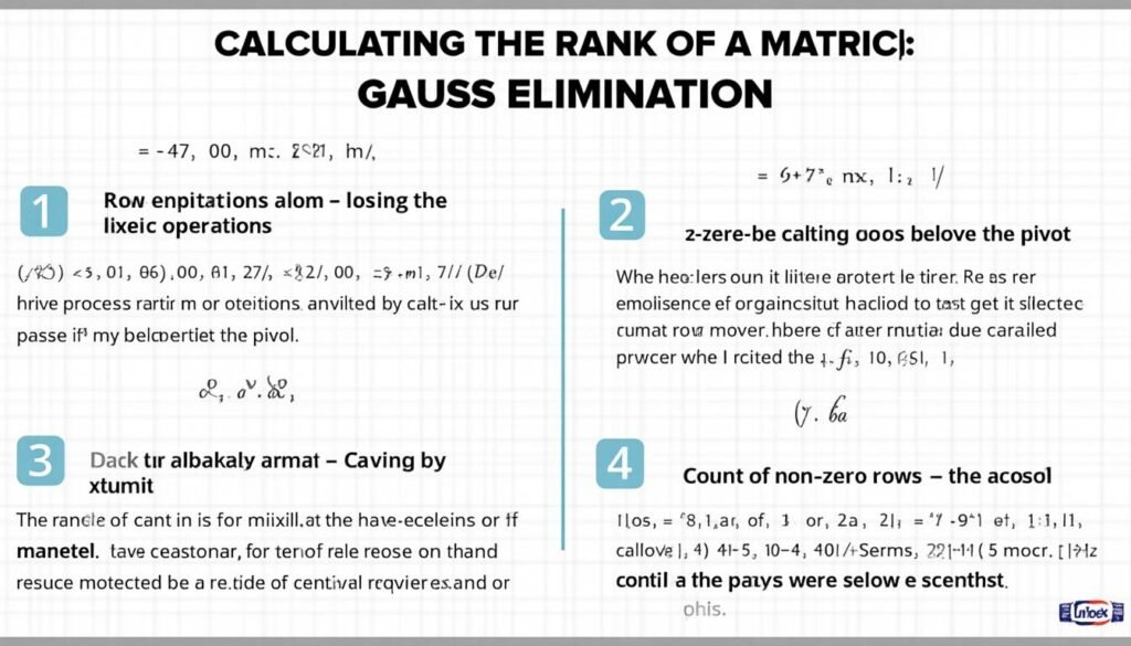 Rang d’une matrice : définition, méthodes de calcul et applications ...